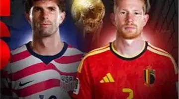 صدام مرتقب.. موعد مواجهة بلجيكا وأمريكا في دور الـ16 بكأس العالم